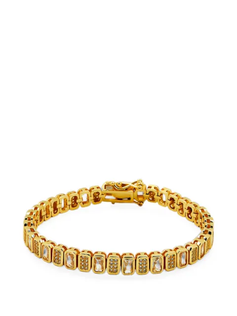 Lady D World Auric crystal-embellished tennis bracelet