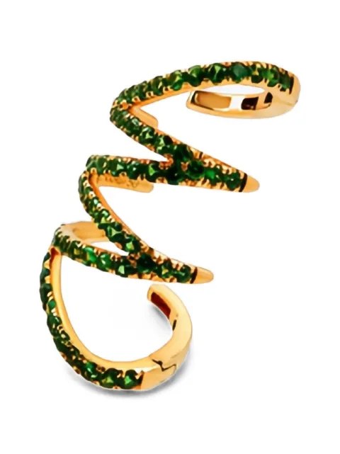 Adelya Jewellery embellishment-tsavorite earrings