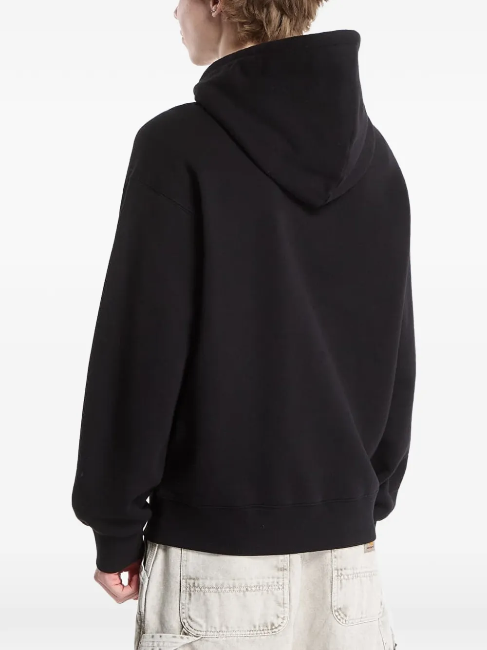 Carhartt WIP Bumper Sticker hoodie met grafische print Zwart