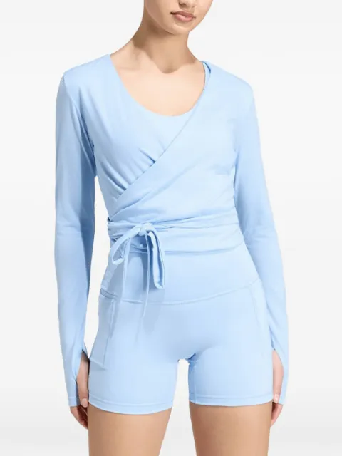 adidas Studio Soft wrap top