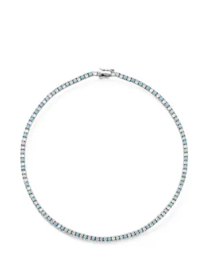 Swarovski Matrix Tennis ネックレス | シルバートーン | FARFETCH JP