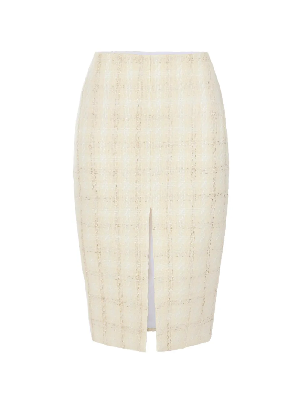 Elisabetta Franchi tweed skirt - Nude