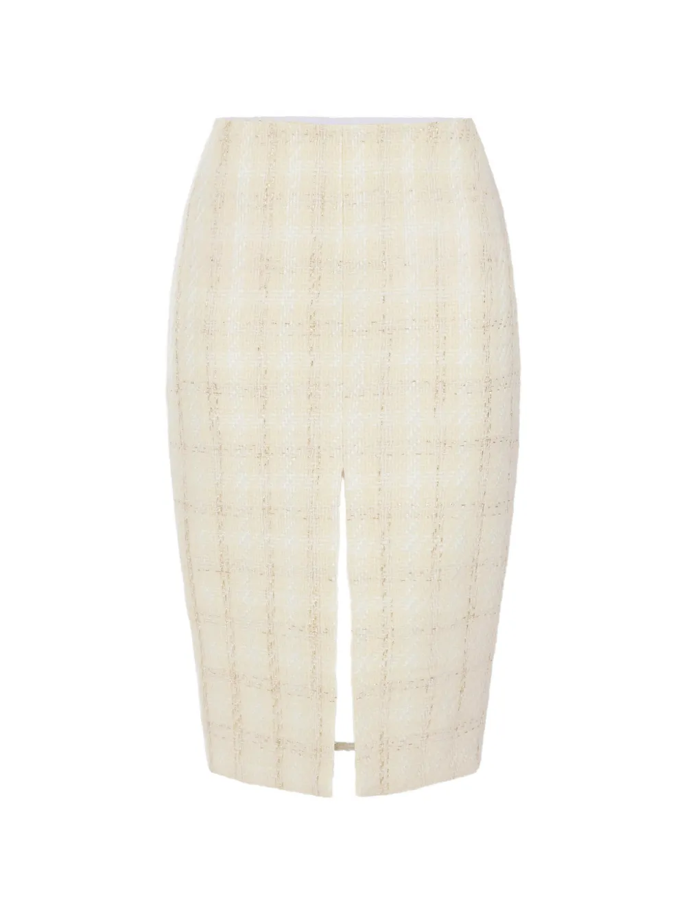 Elisabetta Franchi tweed skirt - Nude
