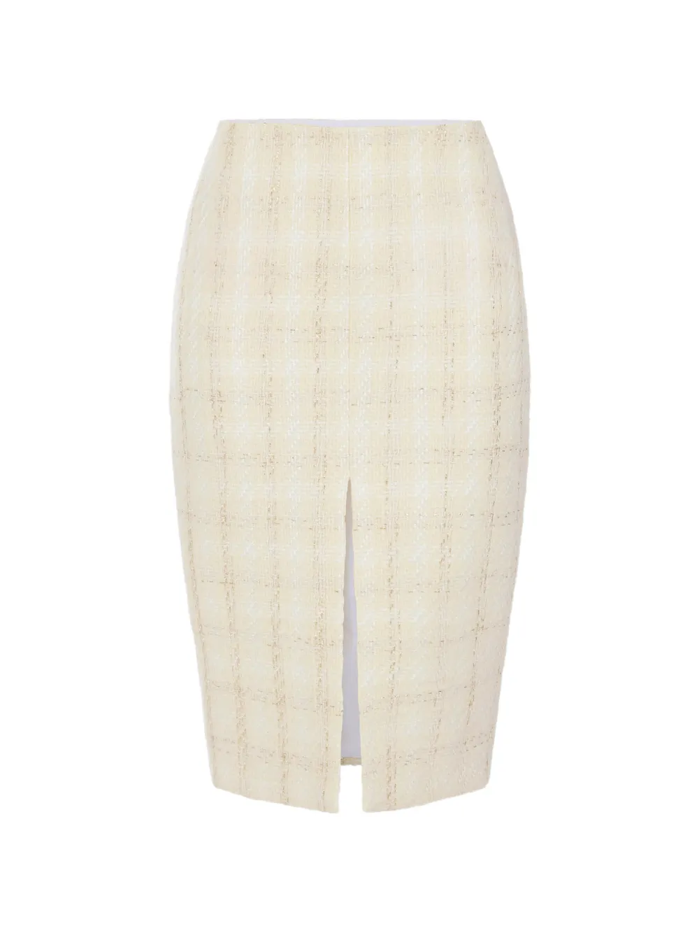 Elisabetta Franchi tweed skirt - Nude