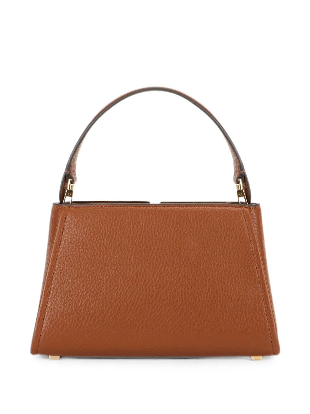 Elisabetta Franchi Handtas met logo Bruin