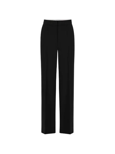 Elisabetta Franchi lightweight crêpe fabric trousers
