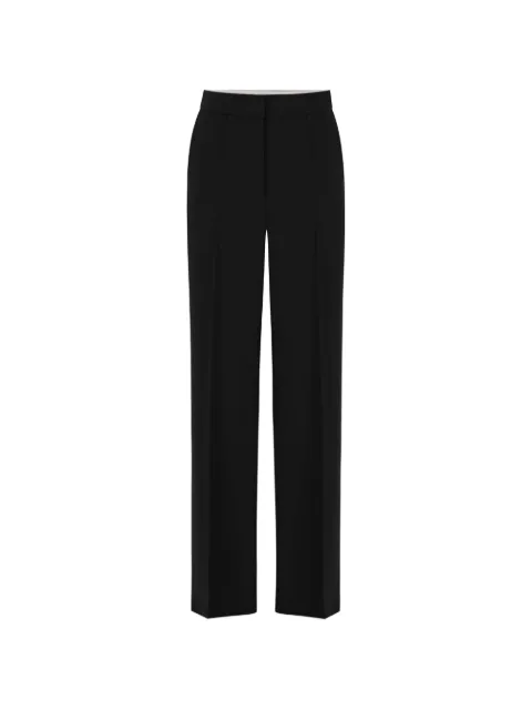 Elisabetta Franchi lightweight crêpe fabric trousers