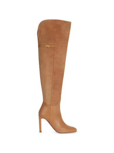 Elisabetta Franchi suede boots