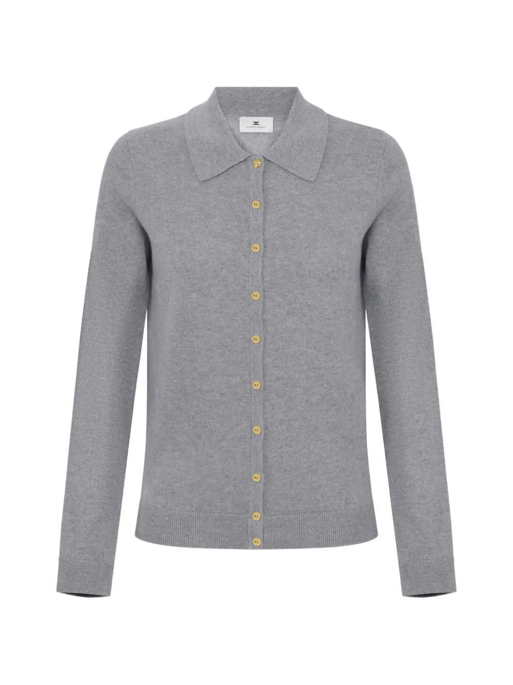 Elisabetta Franchi Gebreid vest Grijs