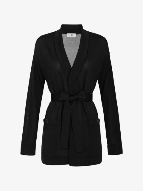 Elisabetta Franchi cardigan en fil de viscose
