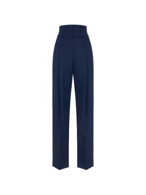 Elisabetta Franchi trousers in gabardine fabric