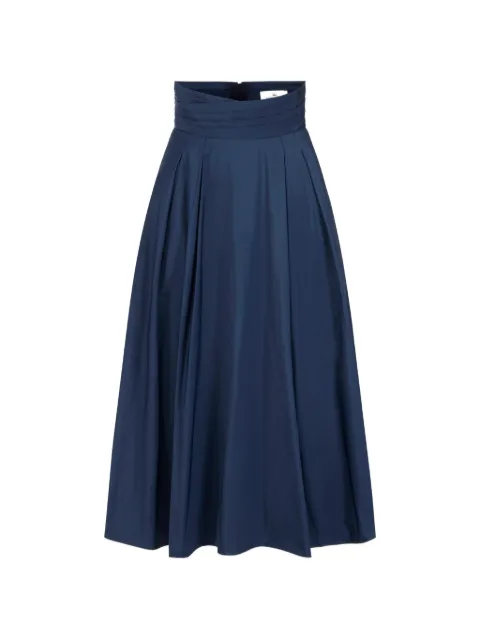 Elisabetta Franchi skirt in taffeta voile fabric