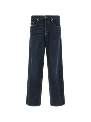 Diesel D-Zeta Panelled Jeans | Grey | FARFETCH