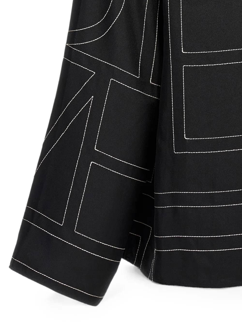 TOTEME silk shirt Zwart