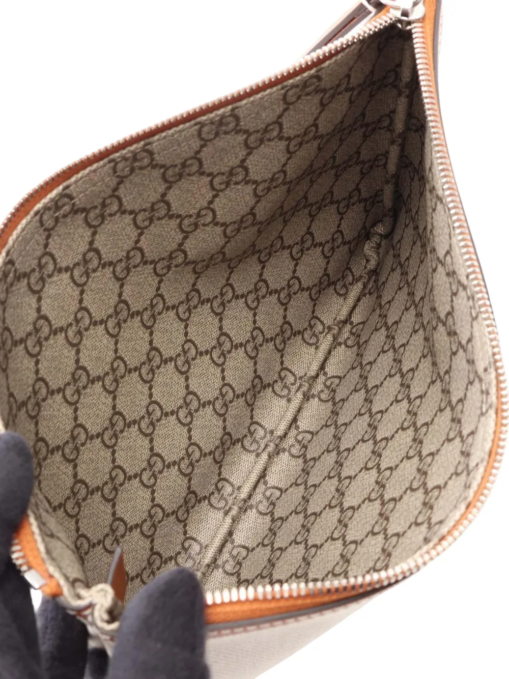 Gucci Pre-Owned 2016-2026 キャンバス ロゴ クラッチバッグ