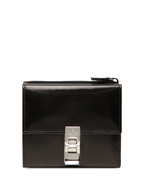 Gucci Pre-Owned 2000-2015 Calfskin Metal Clasp Bifold Wallet small wallets
