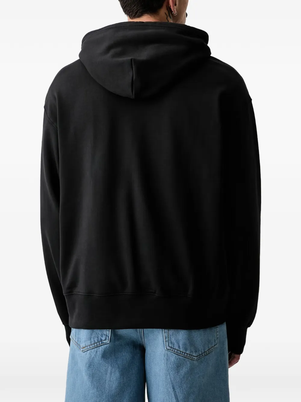 Vans Hoodie met logoprint Zwart
