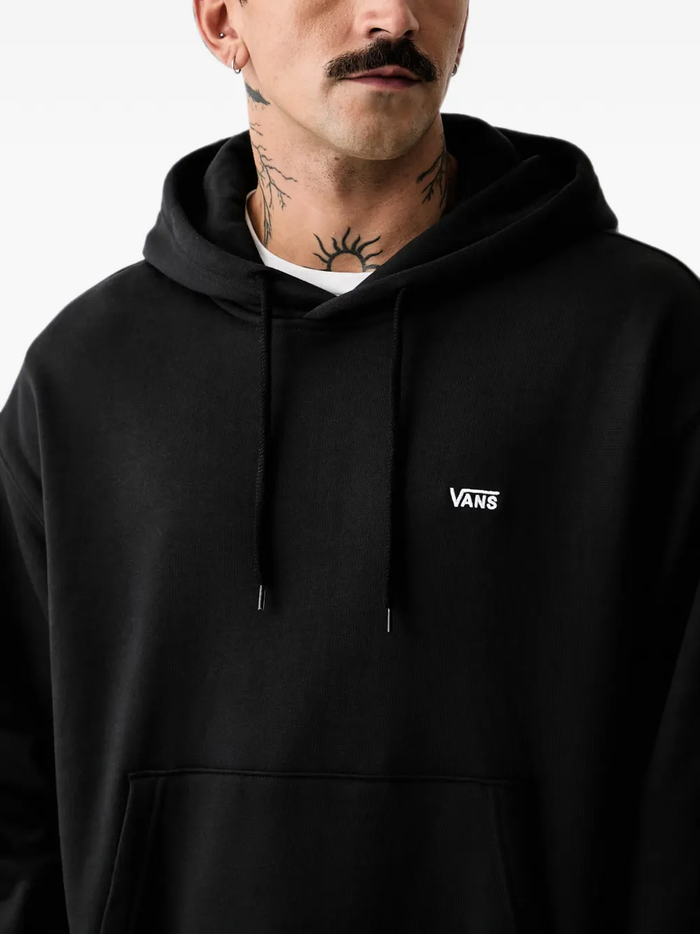 Vans Hoodie met logoprint Zwart