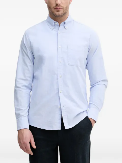 Benetton camisa con botones y bolsillo en el pecho
