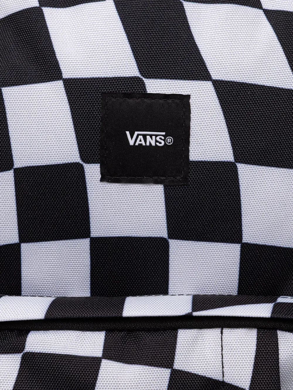 Vans checkerboard-print backpack Zwart