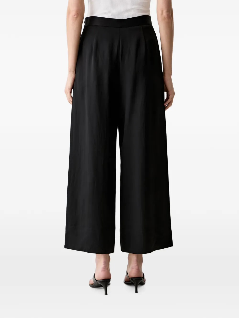 VICOLO Cropped broek Zwart