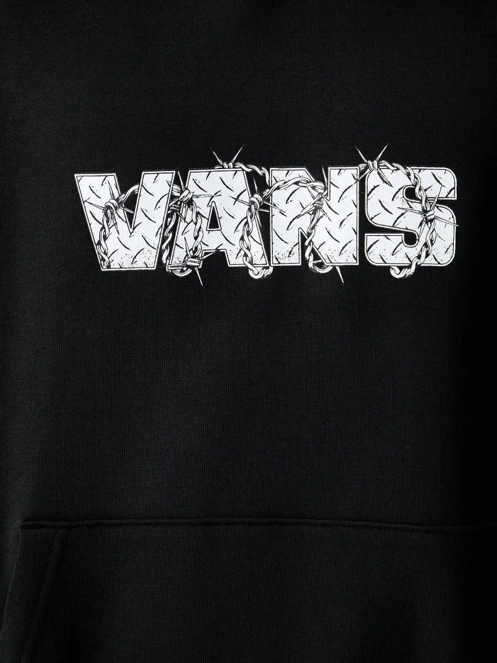 Vans Hoodie met logoprint Zwart