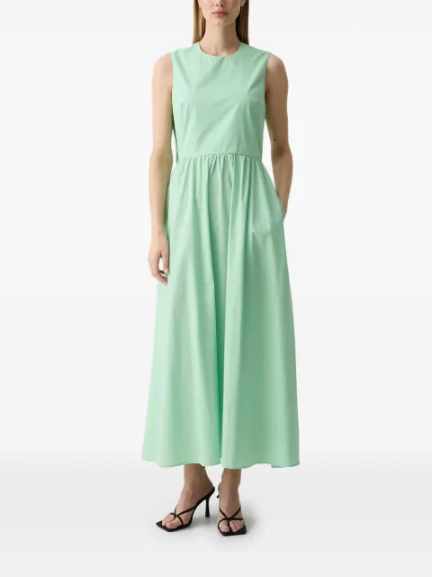 Benetton cut-out sleeveless maxi dress