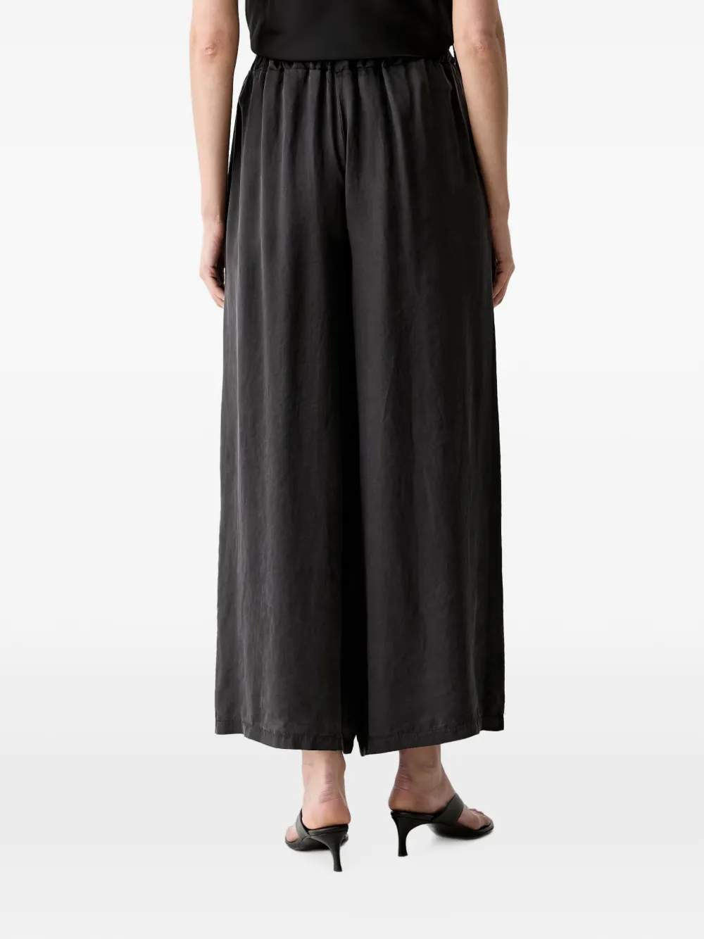 VICOLO Broek met trekkoordtaille Zwart