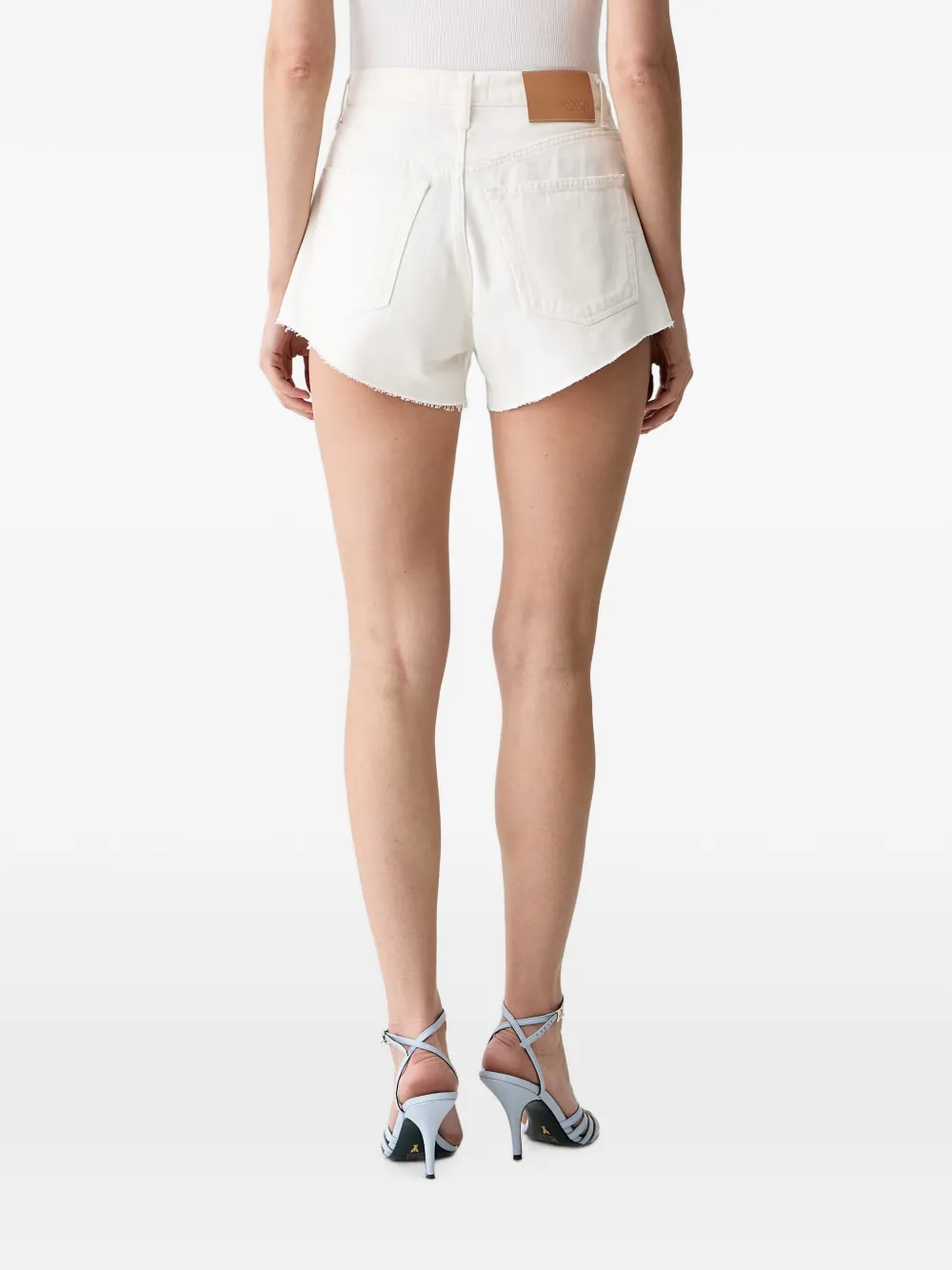 VICOLO Shorts verfraaid met knopen Wit