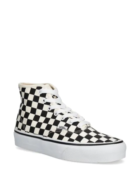 Vans Kids Authentic Hi 2.0 check-pattern sneakers
