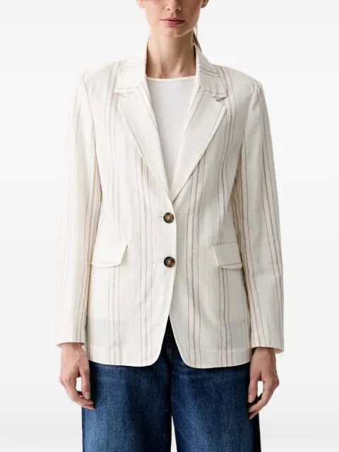 Benetton vertical-stripe blazer