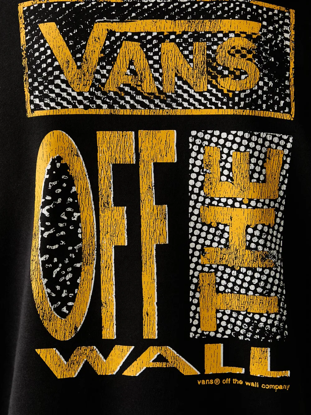 Vans Hoodie met logoprint Zwart