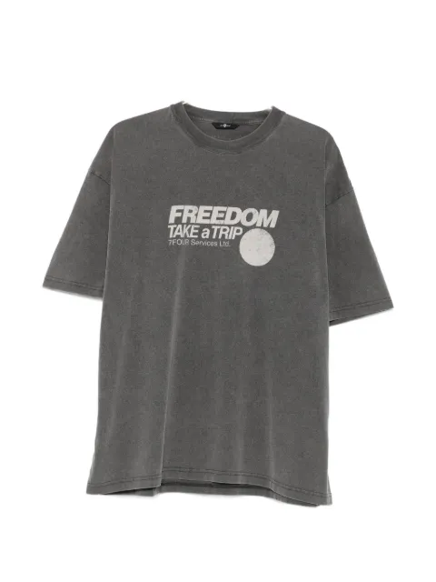 7 For All Mankind graphic-print crew-neck T-shirt