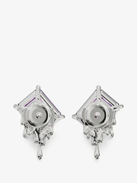 SAPFIRA boucles d’oreilles serties d’émeraude