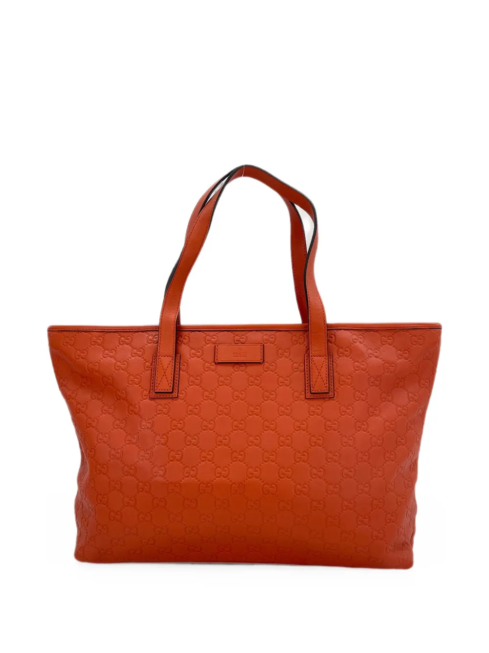 Gucci Pre-Owned 2000s Guccissima tote bag - Orange