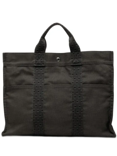 Hermès Pre-Owned 1990-2000 Canvas Herline GM tote bag