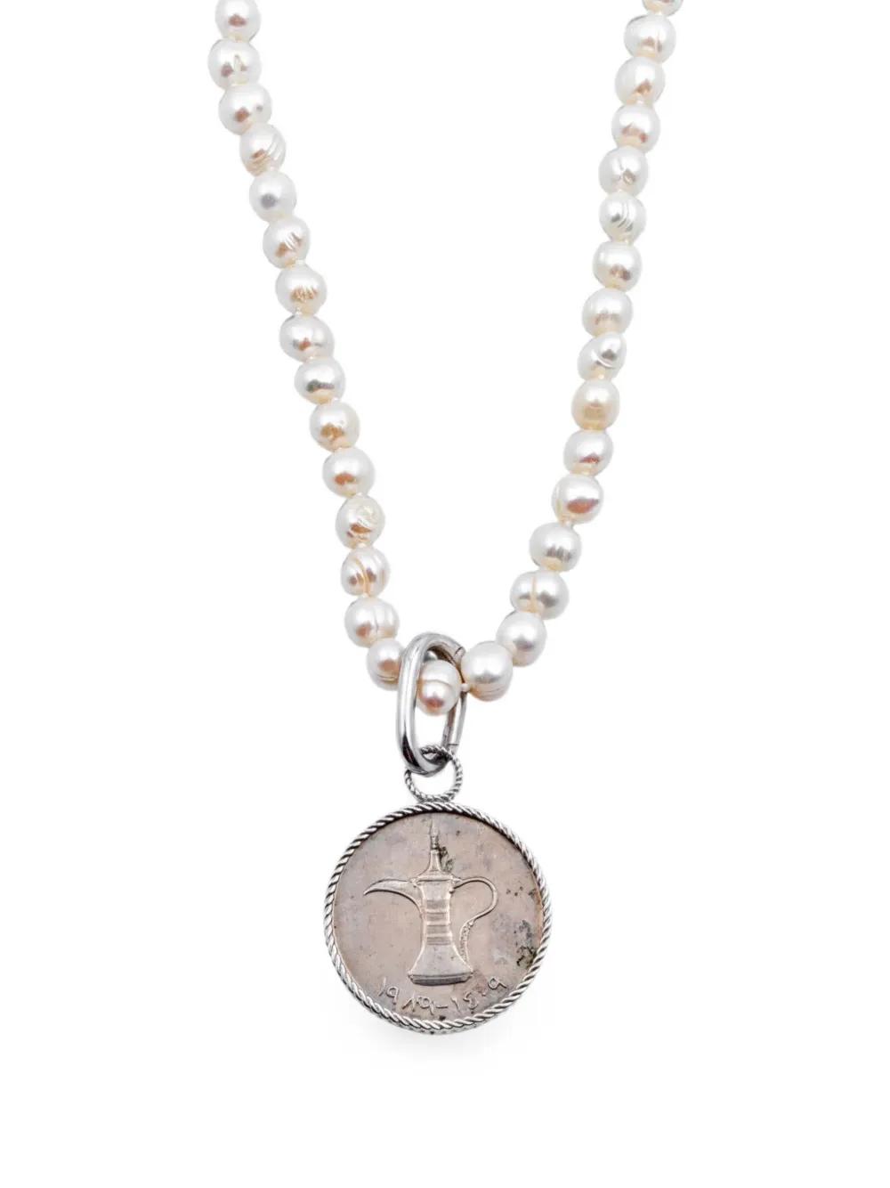 Zamani Jewelry Dirham Perlenkette - Nude