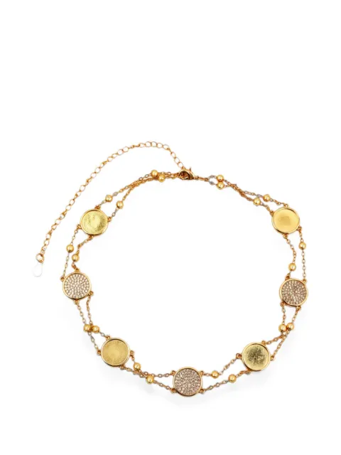 Lady D World Aurea Geo ダブルチェーン ネックレス
