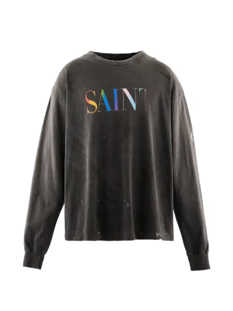 SAINT MXXXXXX SS ロゴ ロングTシャツ