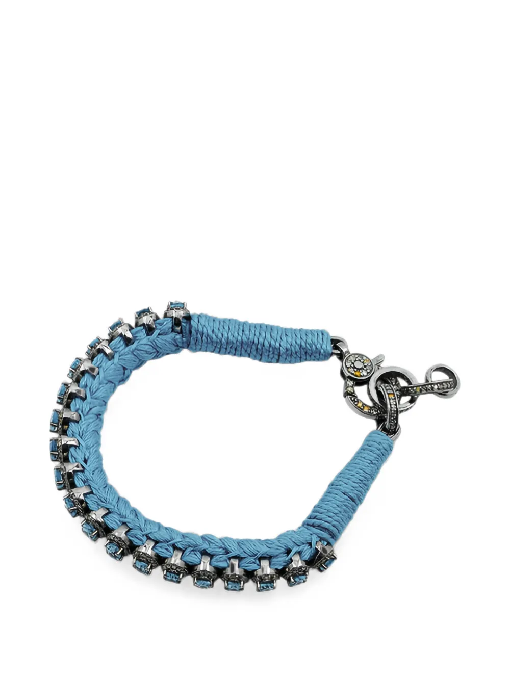 House Of Cb Maharani Victorian Diamond Bracelet In 블루