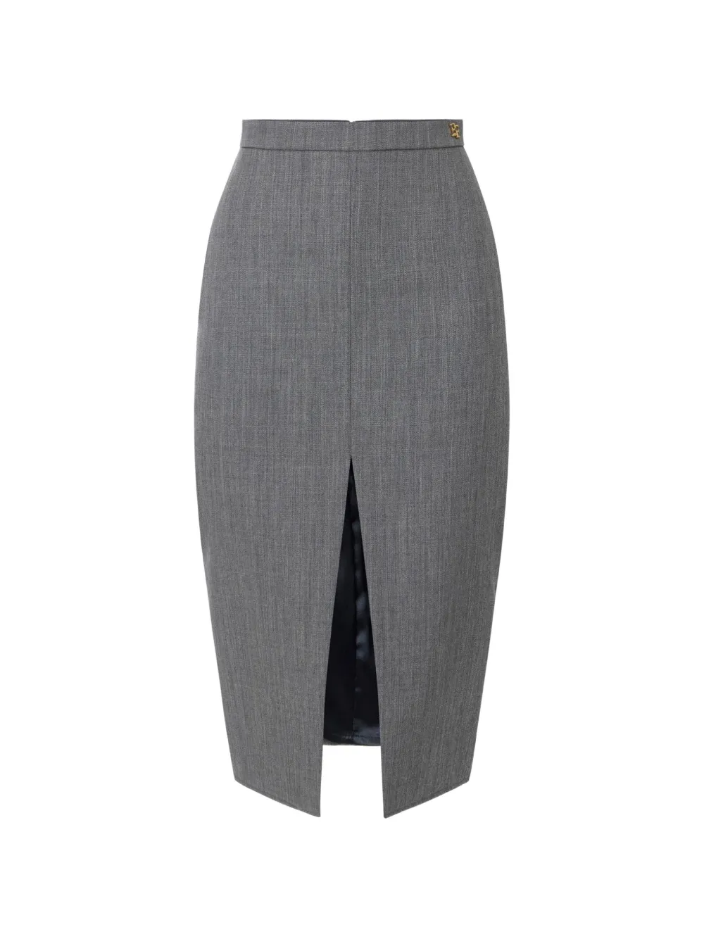 Elisabetta Franchi Gonna in lana - Grigio