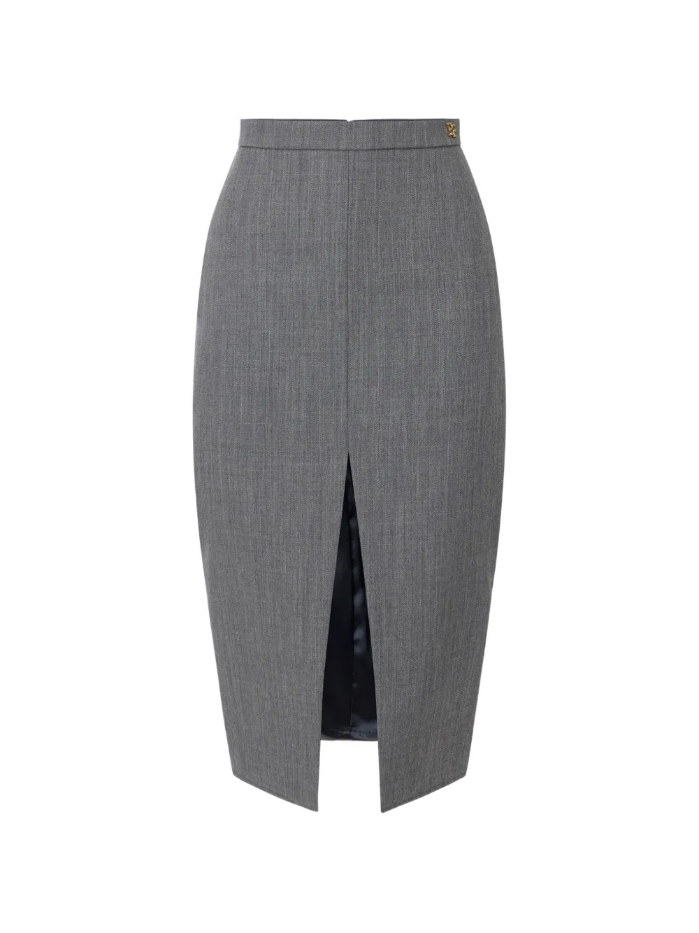 Elisabetta Franchi Gonna in lana - Grigio