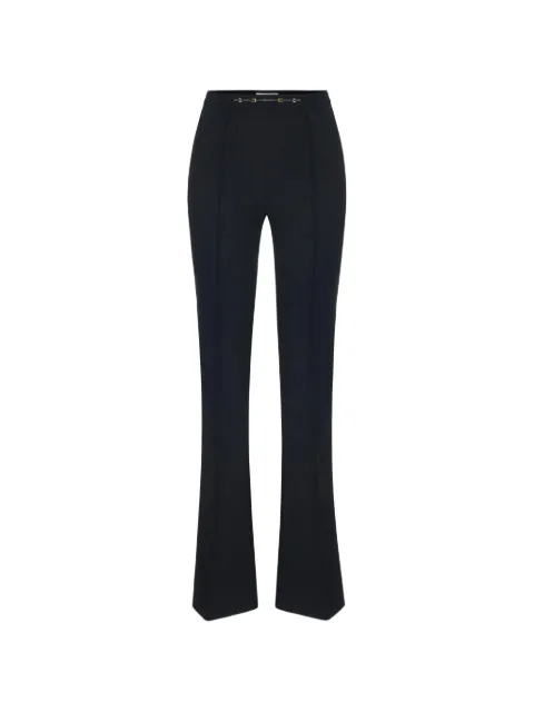 Elisabetta Franchi trousers in double layer stretch crêpe