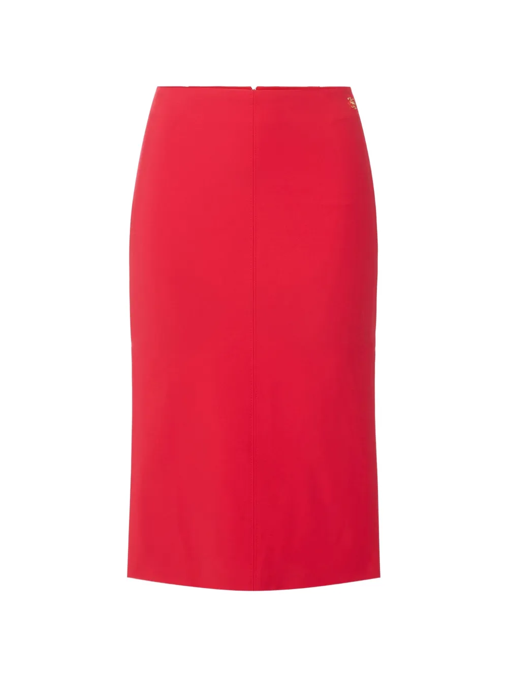 Elisabetta Franchi Gonna in tessuto tecnico - Rosso