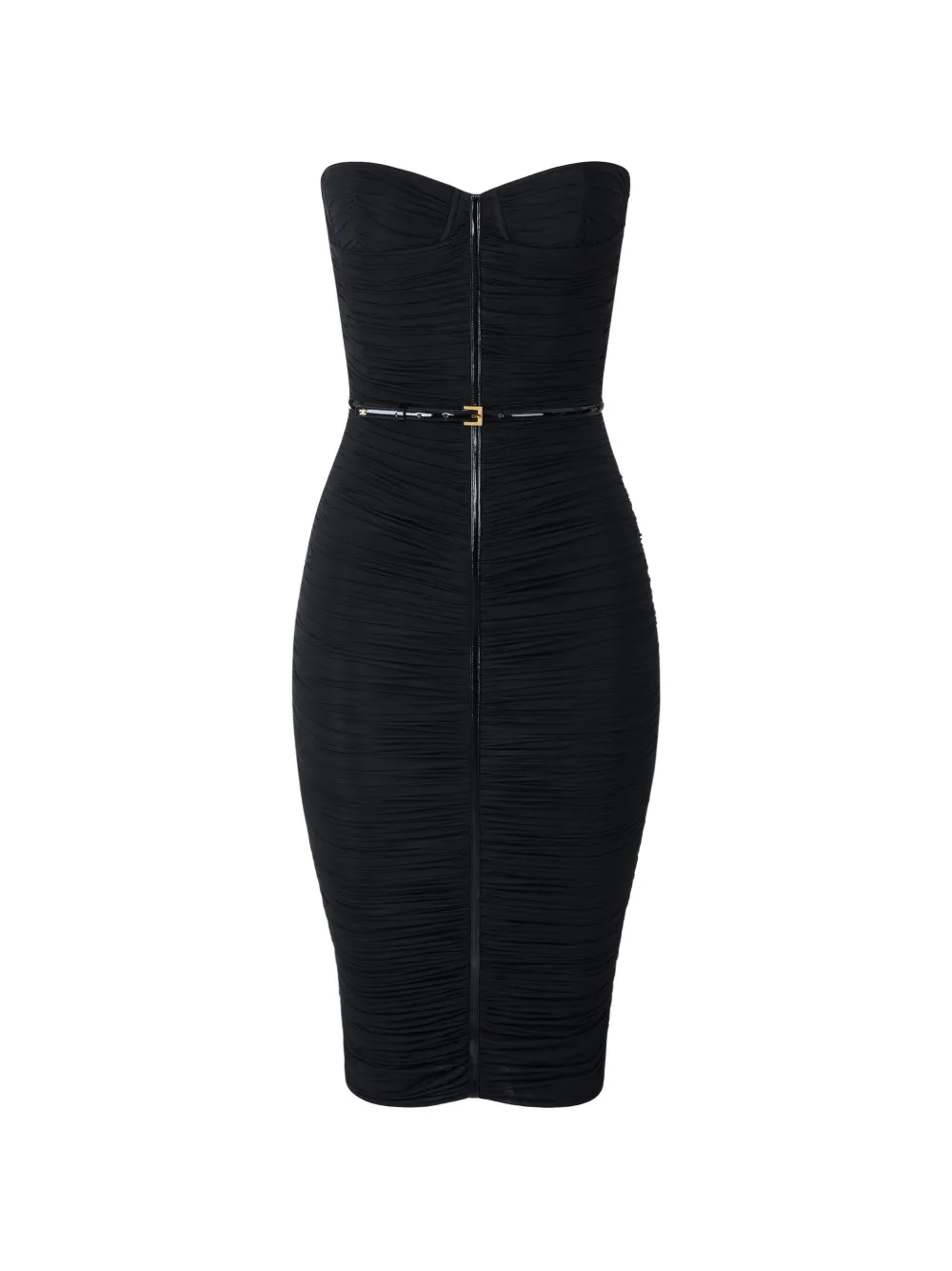 Elisabetta Franchi jersey stretch dress with belt