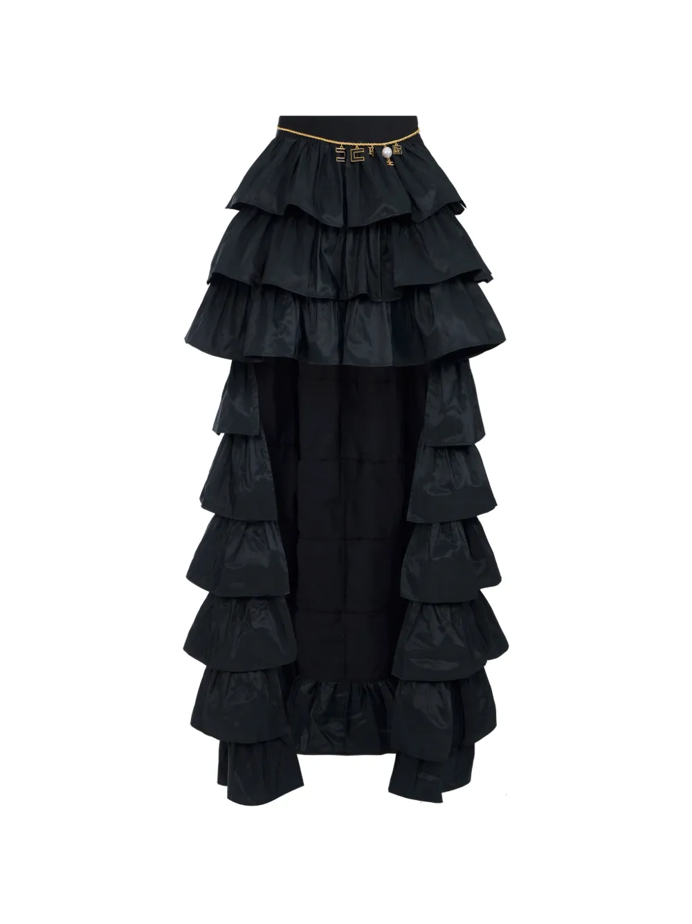 Elisabetta Franchi ruffled asymmetrical skirt