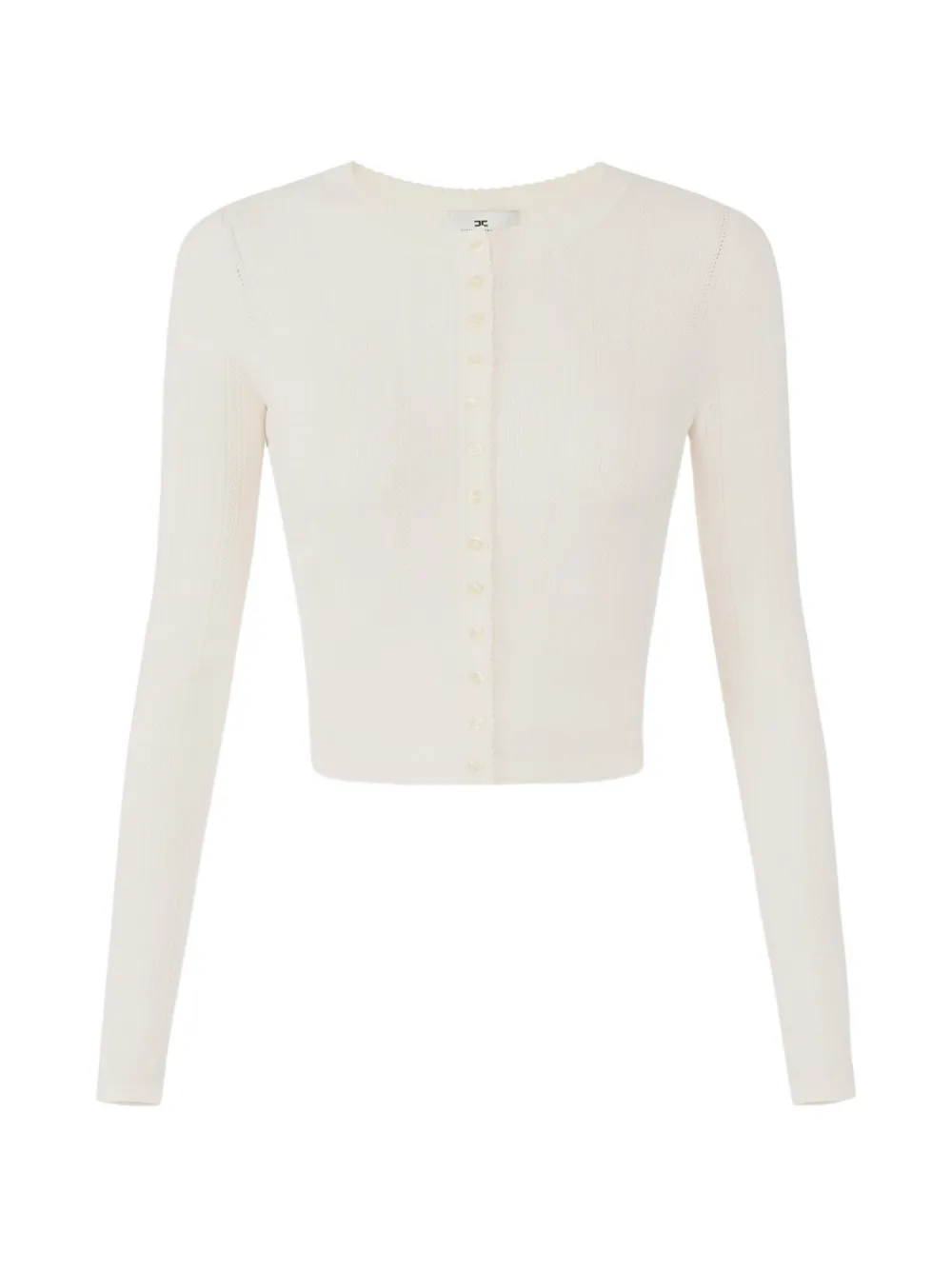 Elisabetta Franchi Cardigan traforato - Toni neutri