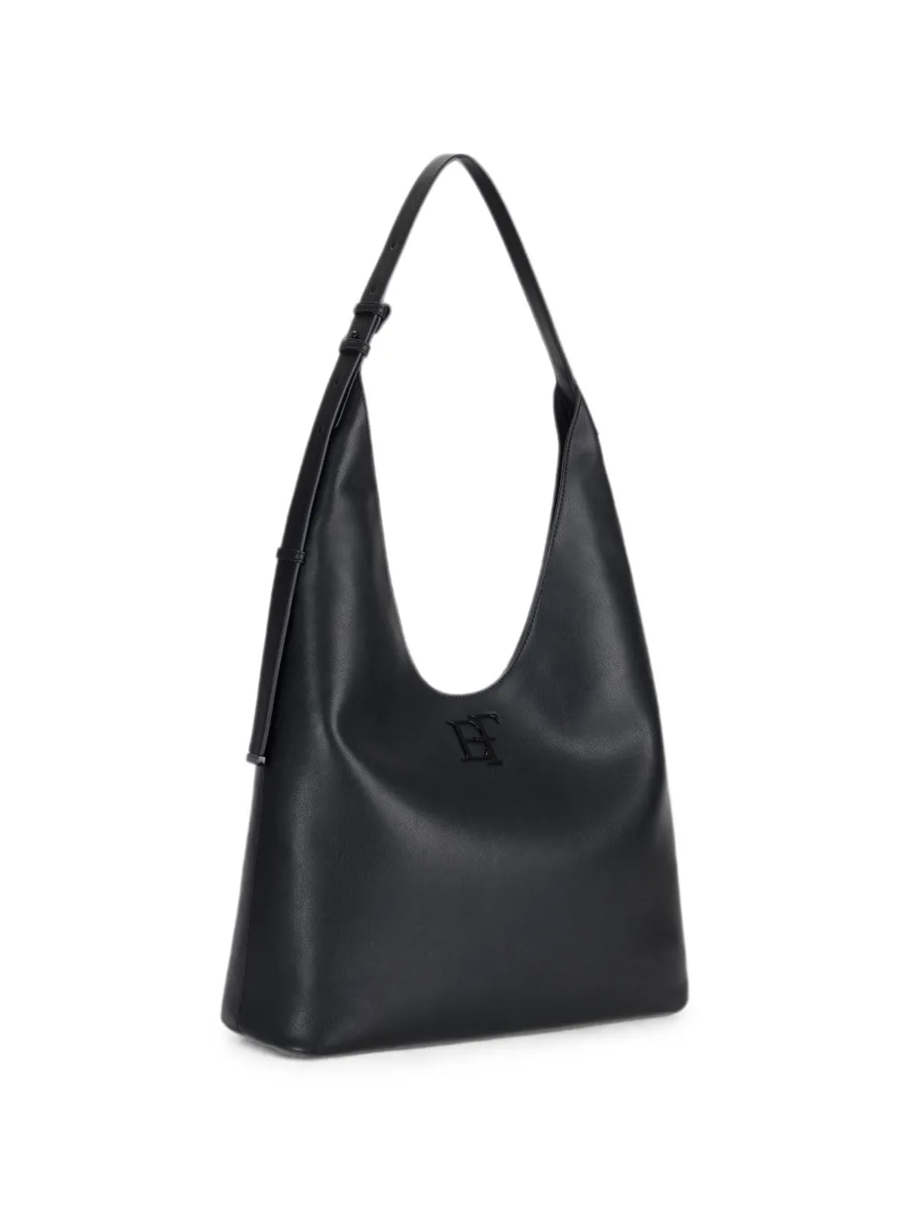 Elisabetta Franchi Grote tas met logo Zwart
