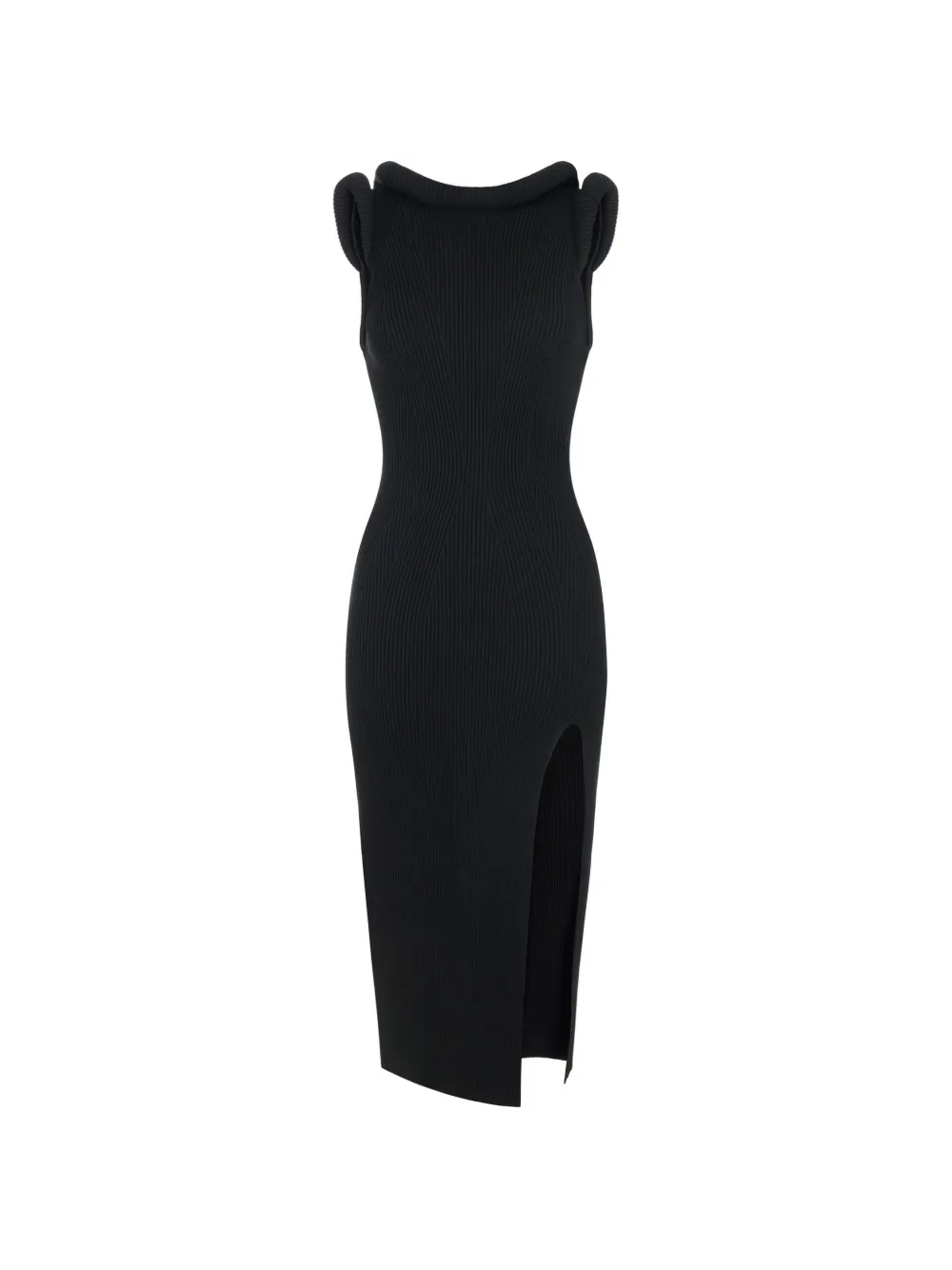 Elisabetta Franchi knit dress with 3d details