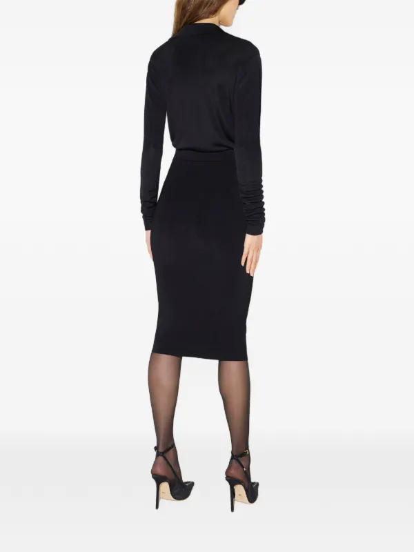 Elisabetta Franchi ビジューチェーン ドレス | ブラック | FARFETCH JP